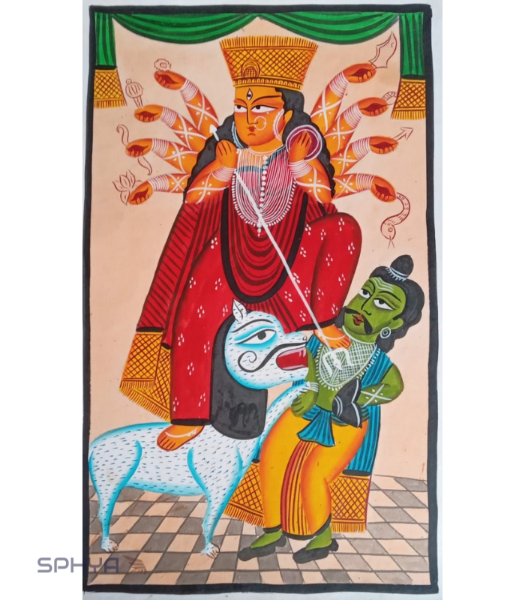 Picture of PCW-19-0000006 - Maa Durga - Patachitra