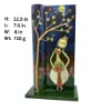 12.5 X 7.4 X 4 - Dancing Woman Under tree - Flower Vase